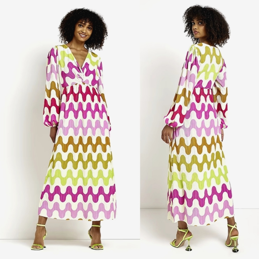 River Island Multicolor Maxi Dress